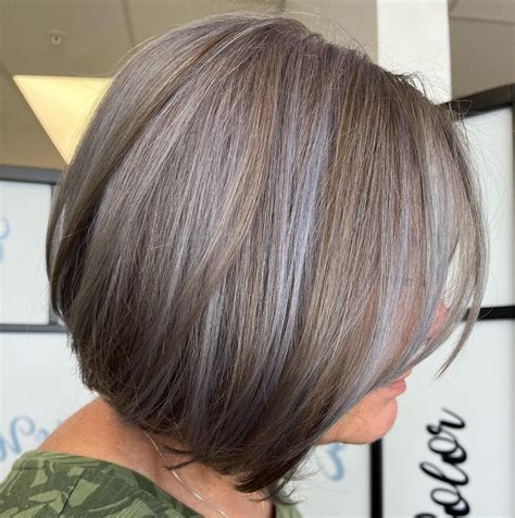 a touch of grey hair color|More.